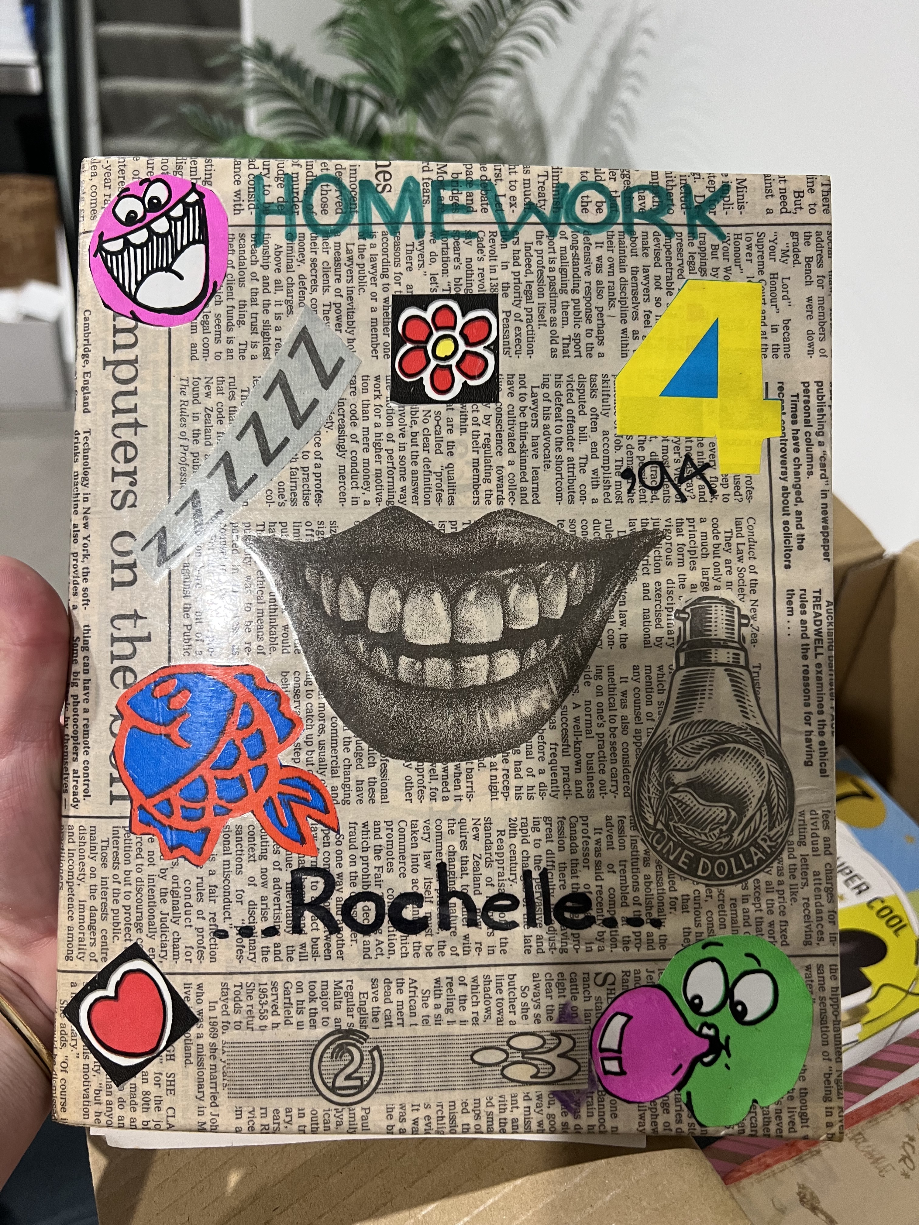 my homework book — 1994 ✎
